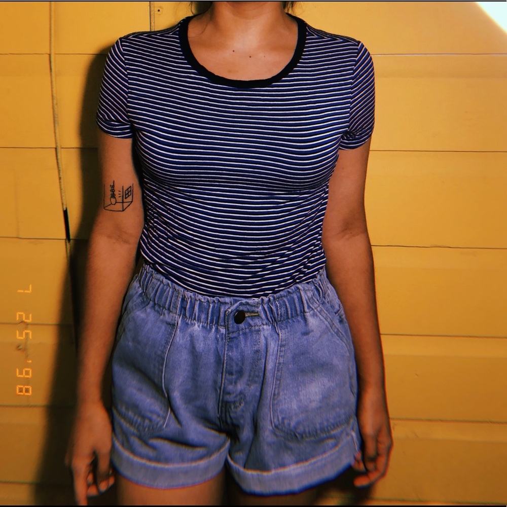 Striped tee shirt